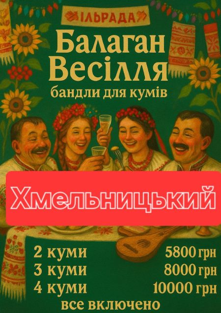 Куми Сільське весілля Хмельницький